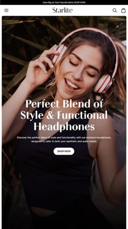 Starlite Shopify theme
