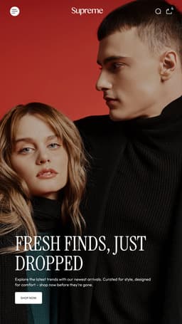 supreme Shopify theme