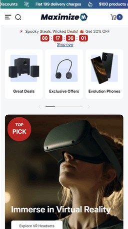 Maximize Shopify theme