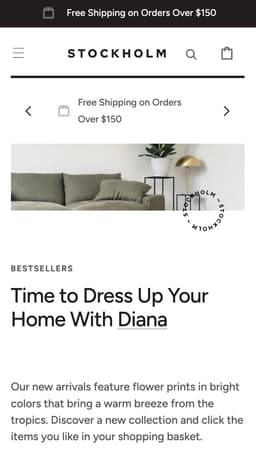 Stockholm Shopify theme