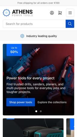 athens Shopify theme