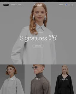 Seventh Shopify theme