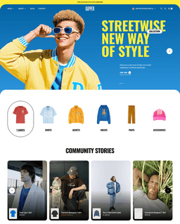 Snazzy Shopify theme