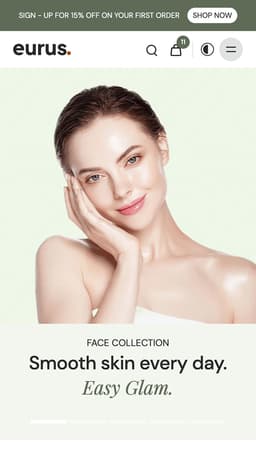Eurus Shopify theme
