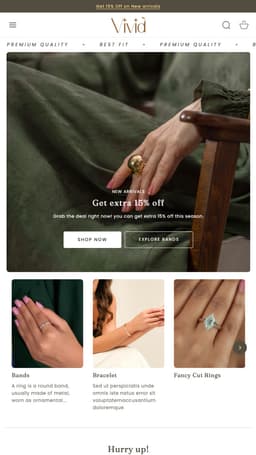 vivid Shopify theme