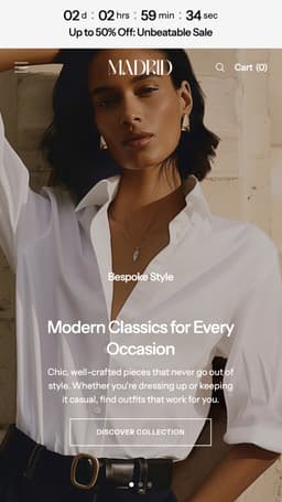 madrid Shopify theme